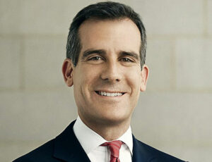 A headshot of Eric Garcetti