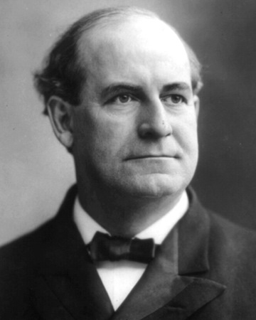 A headshot of William Jennings Bryan