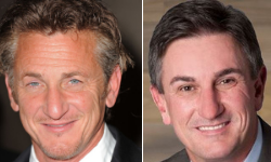 Headshots of Sean Penn and Mark Anderson