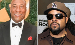 Photos of Byron Allen and Ice Cube