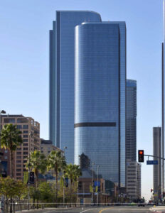 A photo of AECOM's DTLA building